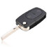 AUDI Black Color Case A3 A4 A6 A2 Button Flip Remote Key Fob - 1