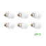 Ac 110-130 V Cool White Ac 220-240 4w 6 Pcs E26/e27 Led Globe Bulbs Warm White Smd - 1