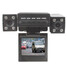 Dual Camera 2.0 Inch Car DVR Night Vision Video Recorder - 1