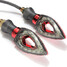 Red Universal Motorcycle LEDs Turn 4 X Light Indicator Lamp - 4