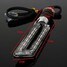 Universal 4pcs Chrome Motorcycle Turn Signal Indicators Light Lamp - 12