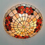 Light Fixture Shade Retro Flush Mount Living Room Shell Ceiling Lamp - 2