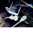 USB Anion Car Charger Oxygen Bar DC12-24V Apple SAMSUNG 1000mA Fast Charging - 3