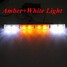 Emergency Strobe Light Flashing Warning 12V Lamp Bar Amber White LED Car - 9