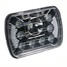 Clear Lens Sealed Low Beam 55W DRL LED Headlights - 2