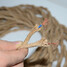 Vintage 100 Cord Wire Accessories Rope Antique Hemp Pendant Light - 4