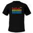 Music Vu-spectrum T-shirt Visualizer Dancer And Activated - 1