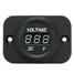 12V-24V Car Boat Marine Motorcycle Voltmeter Voltage Meter Gauge Waterproof LED - 4