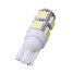 Light License Plate Light Bulb W5W LED 1.8W 6000K T10 Instrument Light Car Reading 5050 9SMD - 8