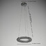 12w Crystal Dining Room Pendant Lamp Chrome Metal Modern/contemporary 30cm - 5