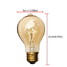 40w Household Vintage Incandescent A19 Shop Hotel - 6