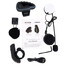 Motorcycle Helmet Stereo Headset Intercom 1200m Interphone With Bluetooth Function - 10