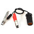 Cigarette Lighter Power Socket Adaptor Clip-on Car Battery Terminal - 1