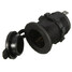 12V-24V Motorcycle Power LED Waterproof Cover Socket Plug - 2