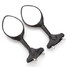 10mm Motorcycle Black Street Bike Honda CBR600 Kawasaki Mirror - 3