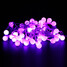 Led String Light Purple 4m Blue Outdoor Holiday Decoration Light - 2