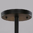 White Inch Fixture And Black Light Ceiling Light - 3