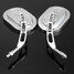 10mm Pair Electra Glide Rear View Mirrors Heritage Harley Davidson Softail - 4