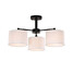 And Light Inch White Fixture Ceiling Light Black - 2
