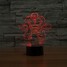 Amazing Color-changing 3d Illusion 100 Table Lamp Shape Led - 6