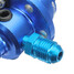 Adjustable Aluminum Gauge Fuel Pressure Regulator Oil Blue - 7