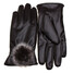 Thickened Winter Warm Outdoor Leather Gloves Vintage Girl Women Driving Mitten Soft - 2