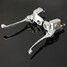 Thread Pit Bike Levers Right Side Motorcycle ATV Dirt Mirror Brake Master Cylinder Clutch - 1