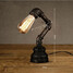 Retro Novelty Desk Lamp Metal Painting Ecolight Table Lamps Industrial - 2
