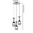 Living Room Bedroom Lights Pendant Lights Modern/contemporary 1156 Office Metal Round Plate - 2