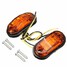 12V 24V Car Truck Trailer Side Lamp Marker Lights - 2