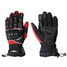 Riding Warm Full Driving Racing Finger Leather Gloves - 1