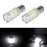 36LED White Car Light Source Fog Headlights DRL 2Pcs 650LM 4.8W 2835 SMD - 1