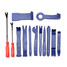 Tirm Dash Install Tools Door Auto Car Audio Bag Removal Pry Blue Panel 13PCS - 1