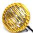 Golden Motorcycle Halogen Headlight Autobike 6inch Light For Harley Autocycle - 4