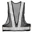 Warning Safety 2Pcs High Visibility Black White Gear Reflective Vest - 3