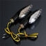 Turn Signal Indicator Amber Light Universal 12V Motorcycle 15LED - 2