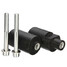 Carbon Fiber Style Suzuki No Cut Crash Protector Frame Sliders - 5