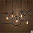 100 Art Shape Chandelier American Iron Head Retro - 1