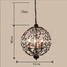 Game Room Traditional/classic Living Room Painting Feature For Crystal Metal Light Island - 5