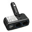 2 Way Car Socket Dual USB Port Power Charger Adapter Splitter - 3