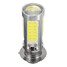 12V Car Turn Signal light H6M COB Indicator 25W Lamp Bulb White - 6