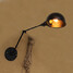 Bedside Industrial Style Decorative Wall Sconce Double Simple Arm - 4