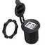Charger Adapter Motorcycle Cigarette Lighter Power Dual USB Socket - 1