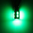 10pcs T10 0.17A 2.3W 20Lm Green 5730 LED Side Marker Indicator Light - 8