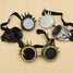 Punk Glasses Cyber Cosplay Goggles Halloween Welding Biker Steampunk Rivets Vintage - 5