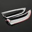 Rear Tail Light CRV 2PCS Chrome Trim CR-V Cover For Honda Decoration - 11