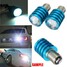 5W Pair Car White Reverse Light LED Brake Turn Signal Q5 1157 BAY15D 7W Bulbs - 2