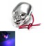 Skull Indicator Light 4pcs 12V Motorcycle LED Flashing Decorative - 1