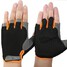 Summer Orange Unisex Motorcycle Half Finger Gloves Dirt Bike Racing Blue Biker Breathable - 3