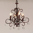 Traditional/classic Feature For Candle Style Metal Painting Max 40w Bedroom Living Room Chandelier Dining Room - 1